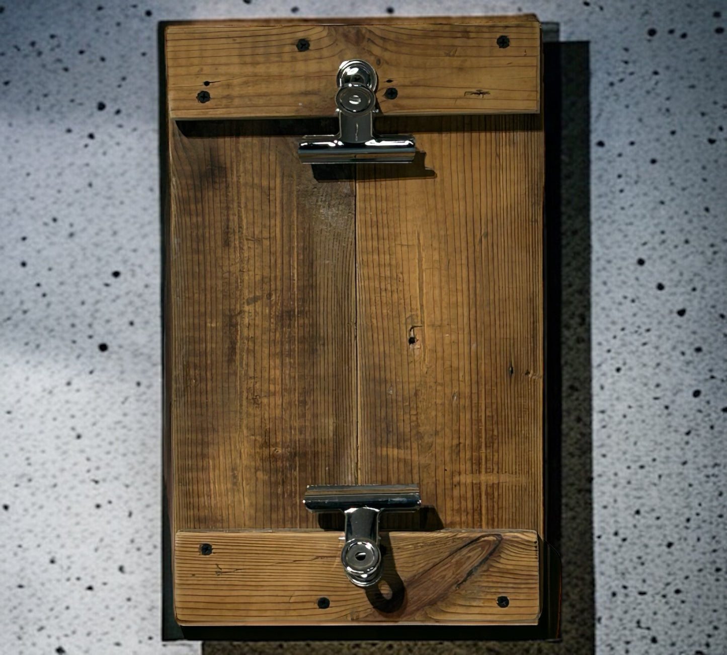 Rustic Reclaimed Wood Photo Holder