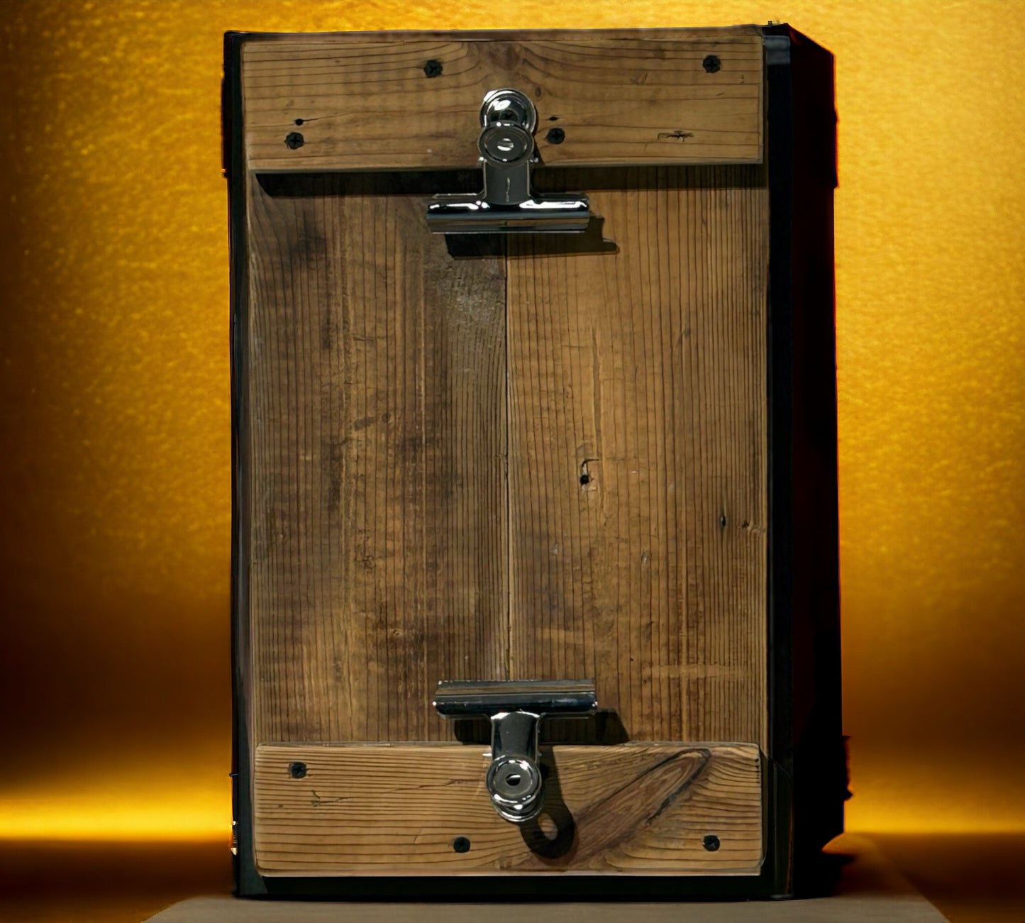 Rustic Reclaimed Wood Photo Holder