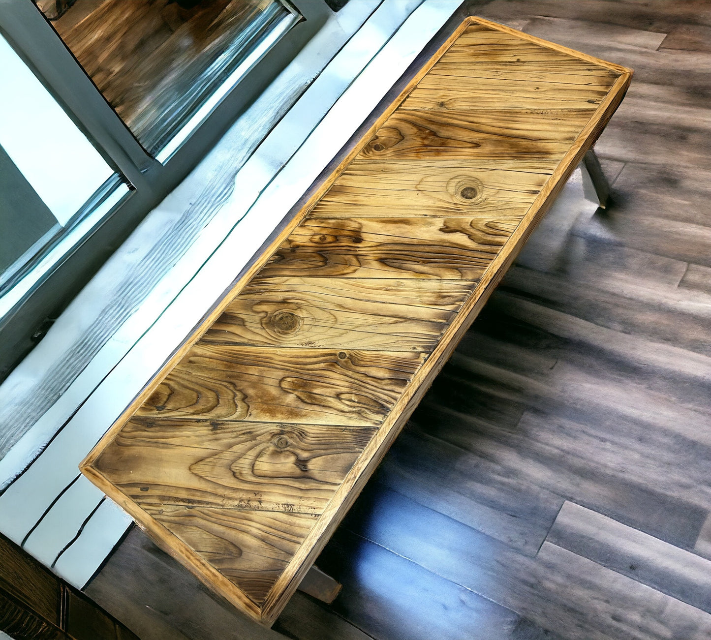 Reclaimed Wood Bench