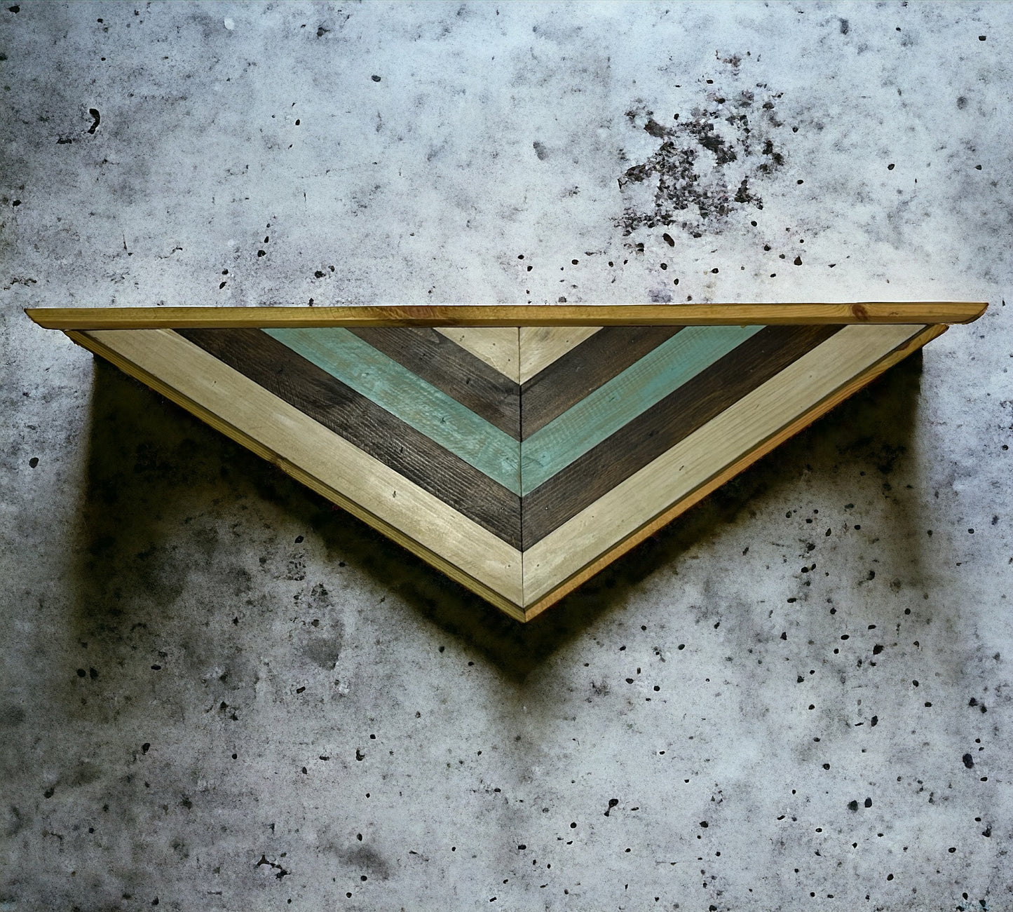 Slim Shelf Reclaimed Wood Wall Art