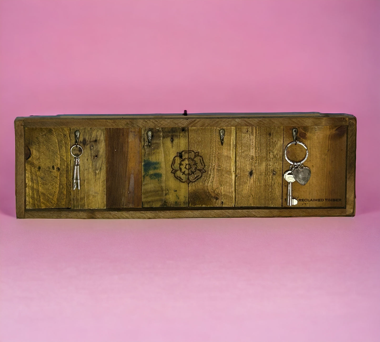 Multi Purpose Key Hangar in Reclaimed Wood