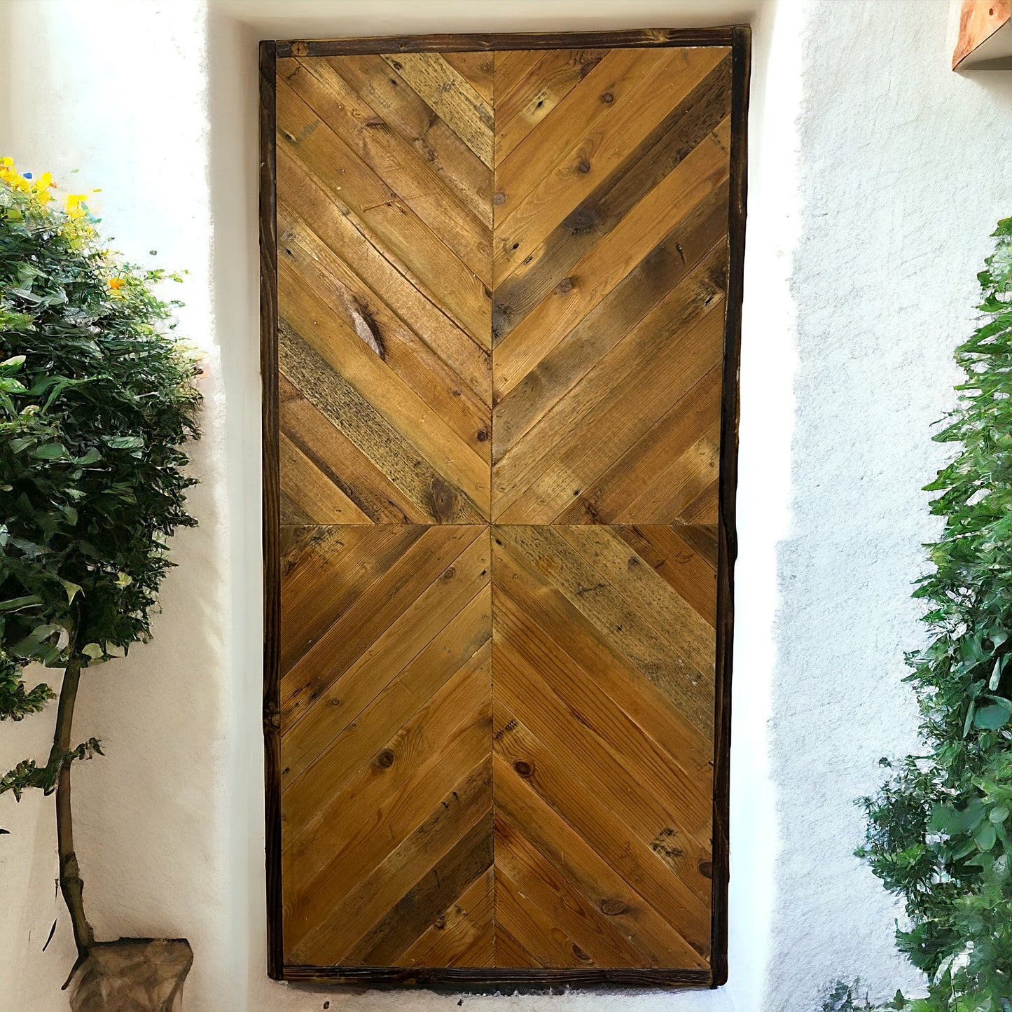 Reclaimed Plain Wood Wall Art