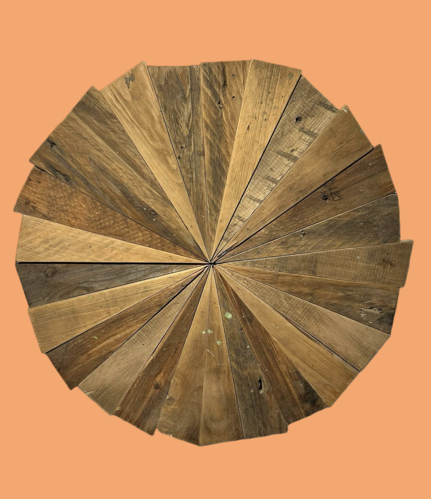 Reclaimed Wood Circular Multi Piece Wall Art