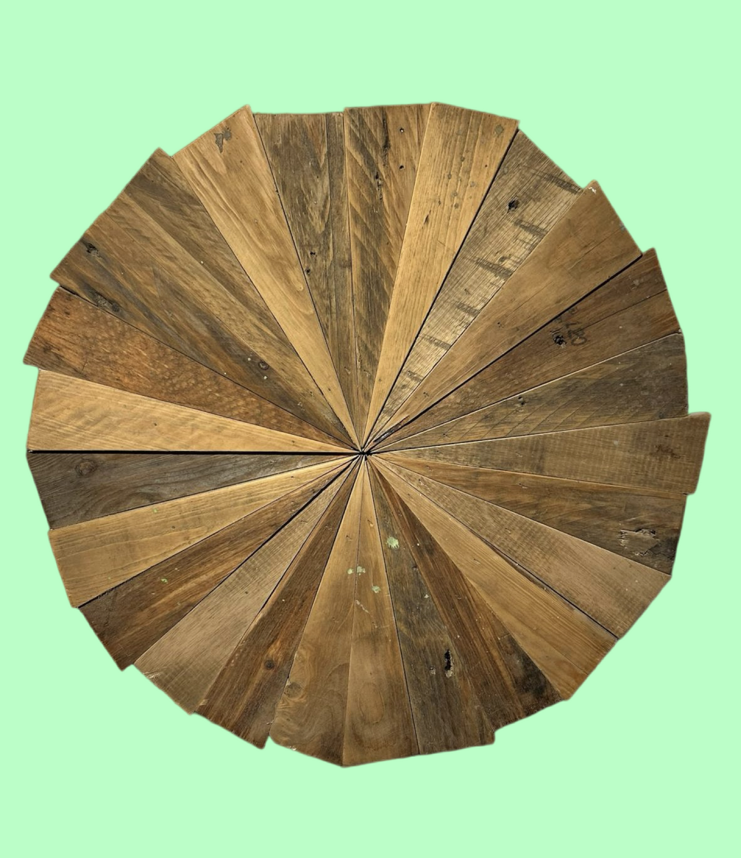 Reclaimed Wood Circular Multi Piece Wall Art