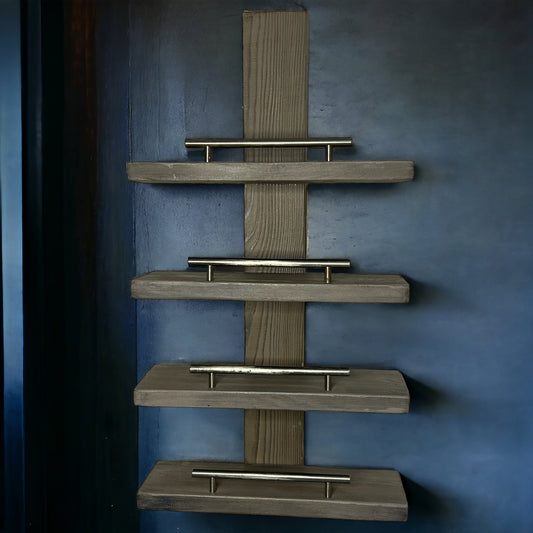 Reclaimed Wood Door Towel Holder