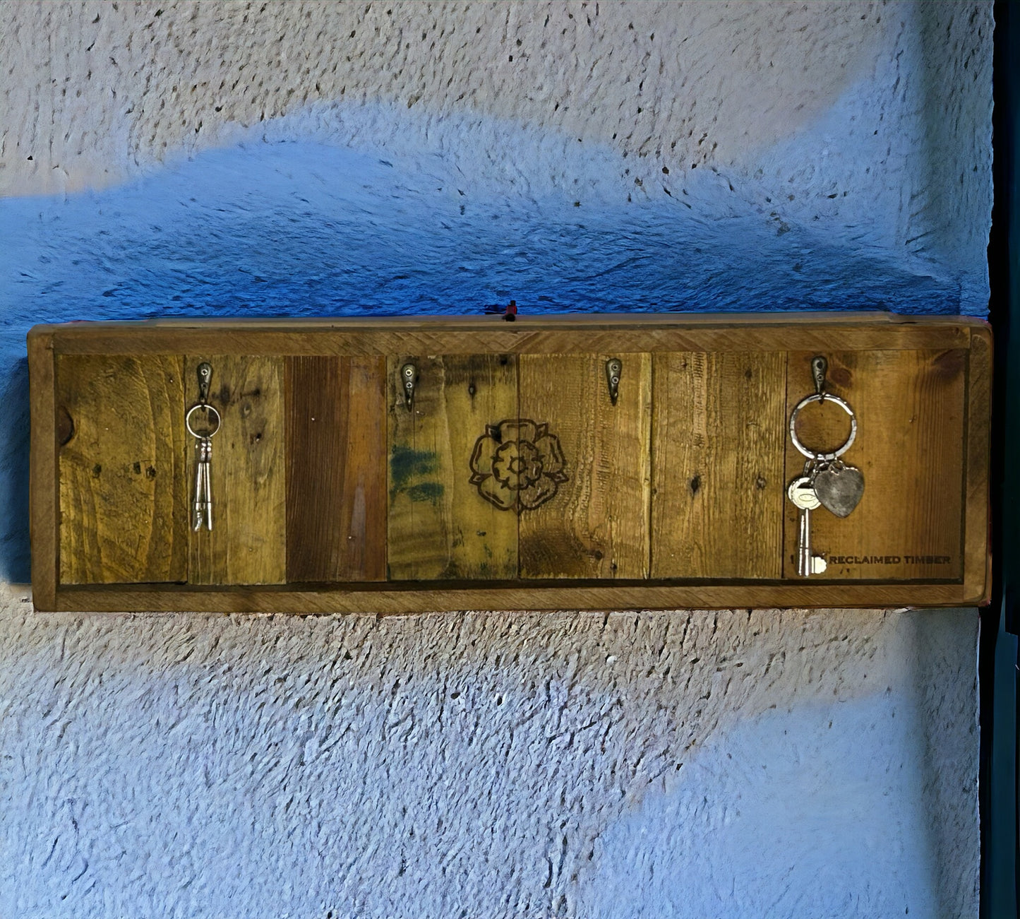 Multi Purpose Key Hangar in Reclaimed Wood 