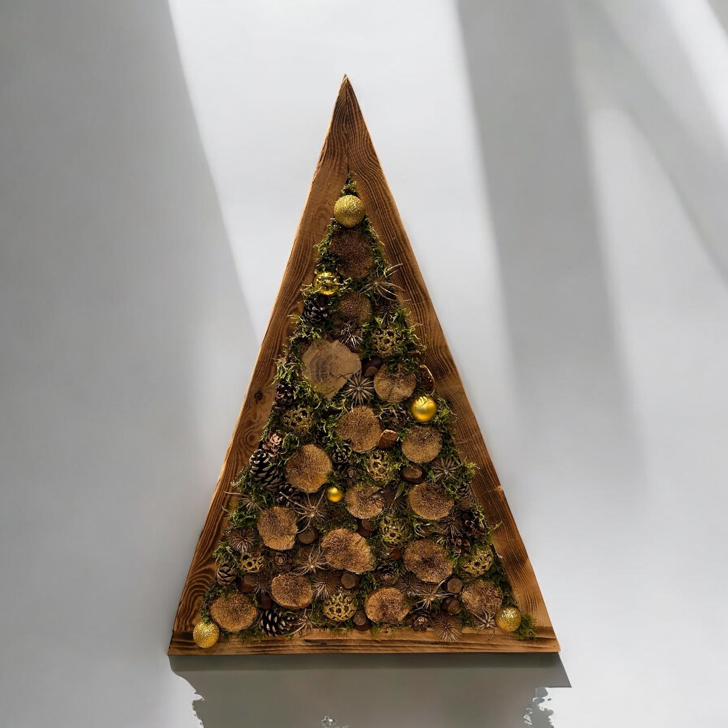 Christmas Tree Reclaimed Wood Triangle