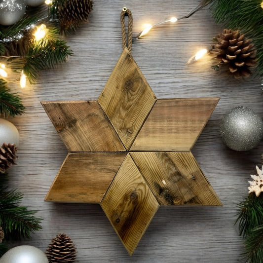 Large 6 Point Christmas Star